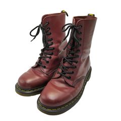 ドクターマーチン Dr.Martens 10 ホール ブーツ STANDARD FIT レディース US：6 