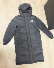 THE NORTH FACE ザノースフェイス ロング丈ダウンジャケット ブラック