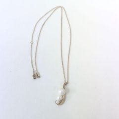 STARJEWELRY　スタージュエリー パールモチーフ　ネックレス　SV925