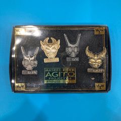 【未使用品】劇場版 仮面ライダーアギト PROJECT G4 バッジ・ピンズ 集合 ピンズセット 仮面ライダーG3-X 仮面ライダーアギト 仮面ライダーG4 仮面ライダーギルス ©2001 石森プロ・テレビ朝日・ASATSU D.K.・東映