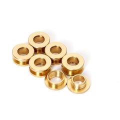 【新品】 鳩目 両面ハトメ 7.5mm 6個 真鍮製 ネジ式 レザークラフト DIY ハンドメイド パーツ アクセサリー パーツ キーホルダー金具 手芸 材料 小物