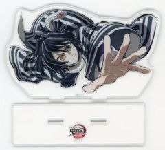 【中古】アクリルスタンド・アクリルパネル 伊黒小芭内 アクリルスタンド 「リアルWEBSHOPくじ＆WEBSHOPくじ 劇場版 鬼滅の刃 無限城編 第一章 猗窩座再来 柱 伊黒小芭内 エンドロールイラスト」 C賞 C107グッズ