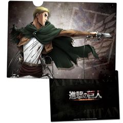 【新品】 進撃の巨人 クリアファイルU[エルヴィン]