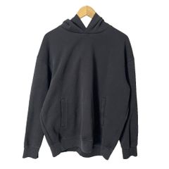 ユニクロ UNIQLO C プルオーバーパーカー フーディ 長袖 XL ブラック