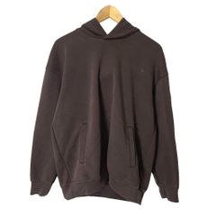 ユニクロ UNIQLO C プルオーバーパーカー フーディ 長袖 XL ブラウン