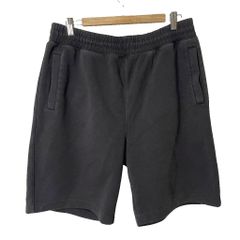 ユニクロ UNIQLO C ハーフパンツ ショートパンツ スウェット イージー XL ブラック