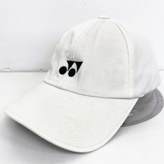 YONEX ヨネックス キャップ/帽子 ホワイト/白 ロゴ刺繍 スポーツ用品 テニス/バドミントン[OU00169]