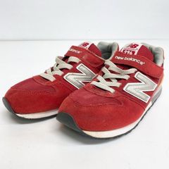 ニューバランス/new balance 996 スニーカー 22cm KV996CDY レッド/赤 キッズ/ジュニア ベルクロ 靴[OO01297]