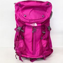 美品 ザノースフェイス W TELLUS 42 バックパック/リュック ピンク系 レディース THE NORTH FACE テルス 42L カバー付[OM04530]