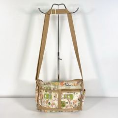 レスポートサック LeSportsac ショルダーバッグ 総柄 ベージュ系 マルチカラー 斜め掛け 肩掛け カバン/鞄 レディース[OI04771]