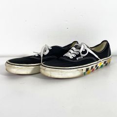 VANS WACKO MARIA スニーカー 26.5cm 721278 ブラック/マルチカラー GUILTY PARTIES ヴァンズ ワコマリア キャンバス[OI04773]