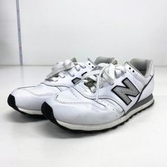 ニューバランス ML373PF2 スニーカー 25.5cm ホワイト/グレー New Balance 373 ローカット シューズ 靴[OK06358]