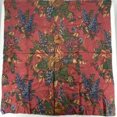 ラルフローレン Ralph Lauren スカーフ/ハンカチ ボルドー系 花柄/フローラル柄 レディース[OO01356]