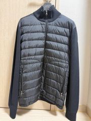 MONCLER(モンクレール) ニットダウン ジップアップ XL
