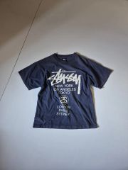 STUSSY ステューシー アメリカ製 オールド STUSSY ステューシー プリンティング ハーフ トップス
