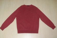 (105) 1215-67C DAKS/コーラル ラウンド カシミアニット