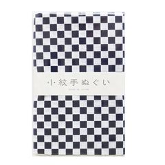 【新品】 日本紐釦貿易(Nippon Chuko) 小紋手ぬぐい 市松 33×90cm MYM33466 生地 プリント生地 手ぬぐい