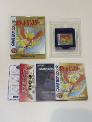 ポケットモンスター 金 ゲームボーイカラー ソフト カセット DMG-AAUJ 説明書 箱あり