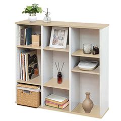 ottostyle.jp カラーボックス 3段 可動棚 オープンラック 【幅90cm 奥行29cm】 棚板3cm間隔 カラーボックス カラーBOX おしゃれ ディスプレイラック フリーラック 棚 本棚 収納棚 コミックラック 木目調天板 シェ 83ecb2c7