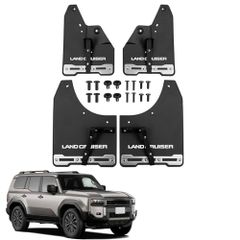 FOR 新型 ランドクルーザー250 ランクル 250 TRJ250W GDJ250W (2024年～現在) カスタムパーツ 車のフェンダー フロントとリアホイール スプラッシュガード PP + EPDM素材 車両固有の設計 傷防止 耐摩耗性 3a1b7527