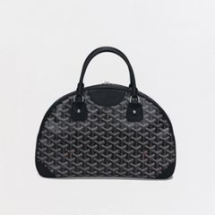 ゴヤール サンジャンヌMM サンジャンヌ MM バッグ トートバッグ レザー ブラック Blackブラウン Brown 黒茶 シルバー金具 ハンドバッグ