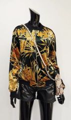 ZARA ザラ ツアーベルベット ブルゾン