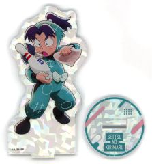【中古】アクリルスタンド・アクリルパネル 摂津のきり丸 ホロアクリルフィギュアスタンド ROUND1コラボver. 「忍たま乱太郎×ROUND1」