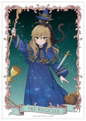 【中古】ポスター 描き下ろし タロットver. A3マット加工ポスター モニカ・ノートン＆ネロ 「TVアニメ サイレント・ウィッチ 沈黙の魔女の隠しごと POP UP SHOP in ボークス秋葉原ホビー天国2」