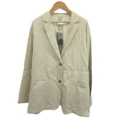アーバンリサーチ ドアーズ URBAN RESEARCH DOORS ジャケット 上着 one ベージュ 無地 長袖 シングルブレスト /RN ■GY70