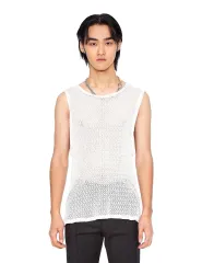 リー様 LIMITED SLEEVELESS IVORY ノースリーブ ノースリーブ トップス