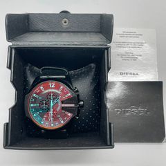 DIESEL ディーゼル メガチーフ DZ4323 偏光ガラス クロノグラフ 箱・説明書付