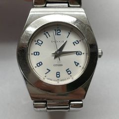 CITIZEN wicca シチズン ウィッカ 腕時計 ブルー文字 1032-L19664