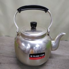 昭和レトロ キッチン用品 アルミ製 やかん ケトル５リットル 長期間保管品 D198