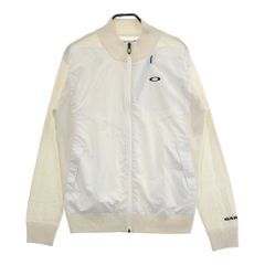 サイズ：XL OAKLEY オークリー 432870JP 切替 ウール混 ニットジップジャケット  ホワイト系 [240101797015] ゴルフウェア メンズ ストスト