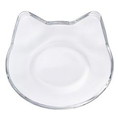 【新品】 アデリア(ADERIA) 猫 豆皿 クリア 日本製 小皿 醤油皿 おしゃれ かわいい 取り皿 お皿 プレート 形 デザイン モチーフ 食器 ガラス 和菓子 ギフト 女性 母の日 父の日 子ども 夫婦 結婚 退職 誕生日 プレゼント 記念日 贈り物 P