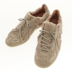 【中古】【未使用】ビューティフルピープル beautiful people × REPRODUCTION OF FOUND スニーカー ダークベージュ【サイズ43】【メンズ】