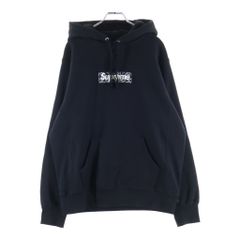 SUPREME (シュプリーム) 19AW Bandana Box Logo Hooded Sweatshirt バンダナボックスロゴ プルオーバーフーデッドパーカー ブラック