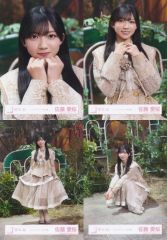 【中古】生写真(坂道シリーズ) ◇櫻坂46/佐藤愛桜/櫻坂46ランダム生写真【「コインランドリー」MV衣装】 4種コンプリートセット