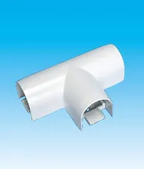 【送料無料】因幡電工 リフォームダクトJD 平面チーズカバー(JHT) JHT-20F