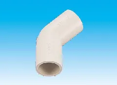 因幡電工 ネオドレンパイプ エルボ45°(NDF) NDF-25 送料無料