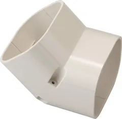 【送料無料】因幡電工 スリムダクトSD スリムコーナー立面45° SCF-100-I
