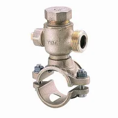 【送料無料】タブチ サドル付分水栓 ポリエチレン管用TBC形 41040501-25