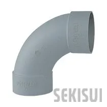 中古 積水化学工業 エスロン DV-VU継手 90°大曲りエルボ ULL75 即納