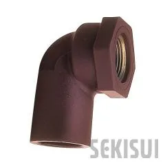 積水化学工業 HT継手 給水栓用エルボ 砲金インサート TIWL20M アウトレット