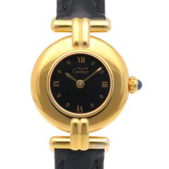 カルティエ マストコリゼ 腕時計 時計 GP 590002 クオーツ レディース 1年保証  CARTIER  中古 カルティエ