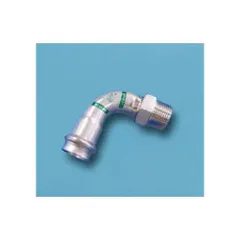 中古 ベンカン ダブルプレス オスアダプタ付90°エルボ WプレスAEオス20X1/2 即納