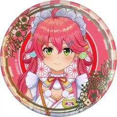【中古】バッジ・ピンズ さくらみこ 「バーチャルYoutuber ホロライブ 期間限定オフィシャルショップ in 東京駅 ホロライブ ランダム箔押し缶バッジ 正月衣装ver. 0期生+1期生」