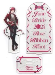 【中古】アクリルスタンド・アクリルパネル ローレン・イロアス アクリルスタンド 「バーチャルYouTuber にじさんじ ジューンブライド2024 ～Rose Ribbon Knot～」