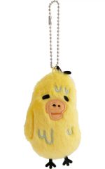 【新品】ぬいぐるみマスコット・ぬいぐるみバッジ キイロイトリ リラックマとアワワネコテーマ ぶらさげぬいぐるみ 「リラックマ」