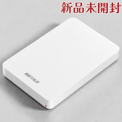 BUFFALO ポータブルHDD HD-PGF2.0U3-BWHA 2TB USB3.1(Gen.1) ホワイト 耐衝撃